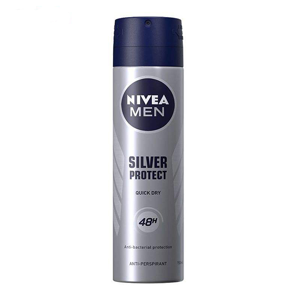 اسپری مردانه نیوآ مدل Silver Protect AntiBactrial حجم 150 میلی لیتر